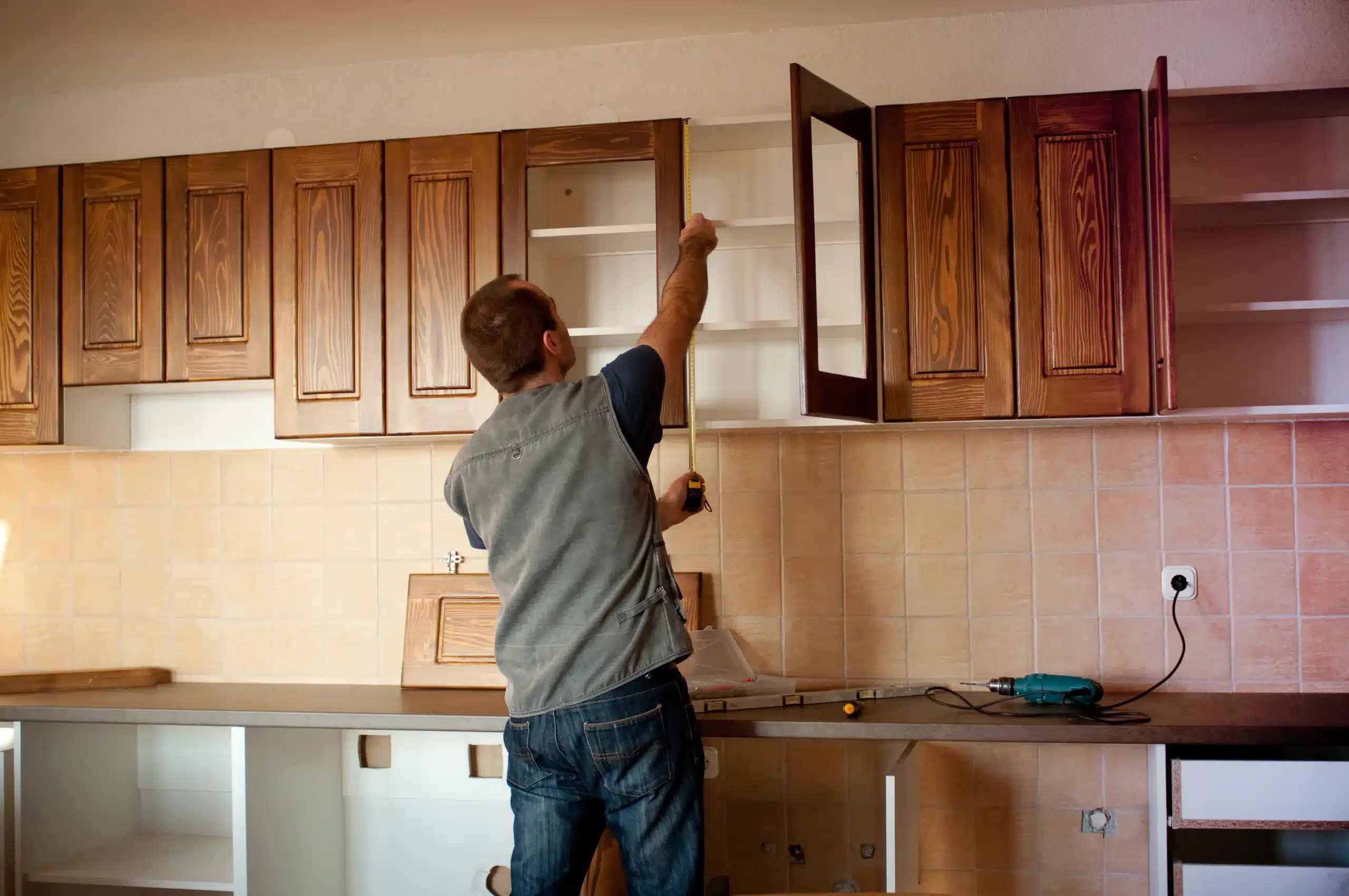 Cabinet installation visual