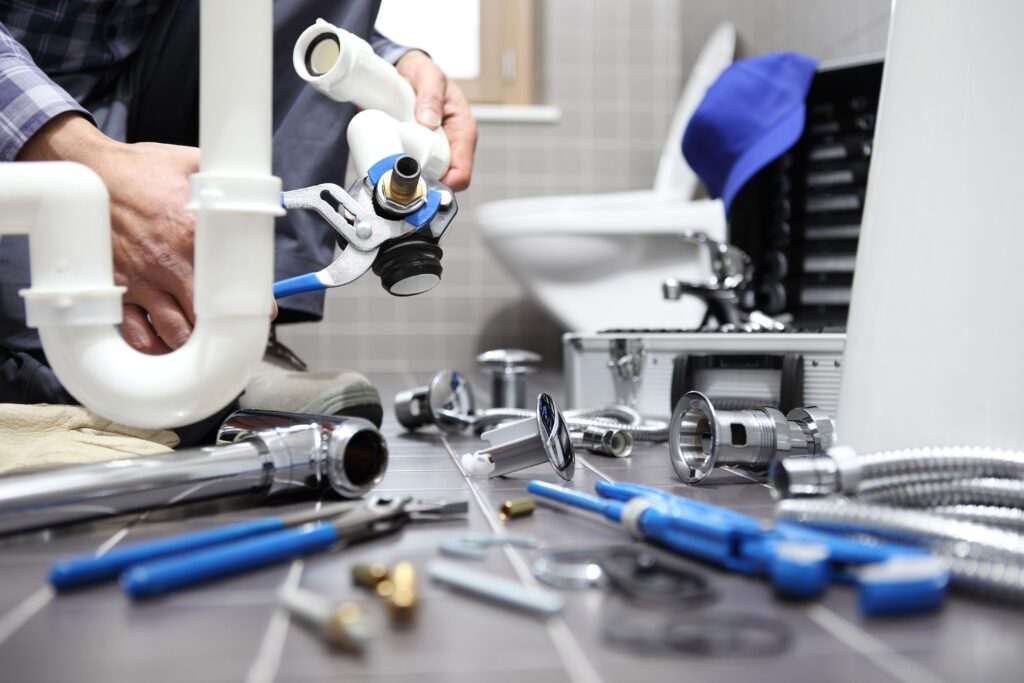 Plumbing installation visual reference