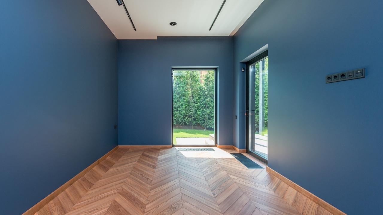 Interior and exterior painting visual