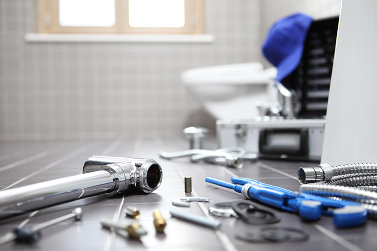 Plumbing tools visual reference
