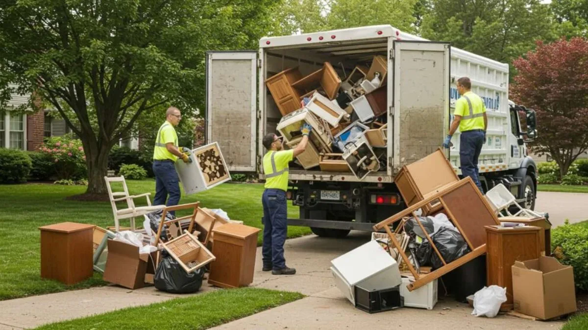 Junk removal visual