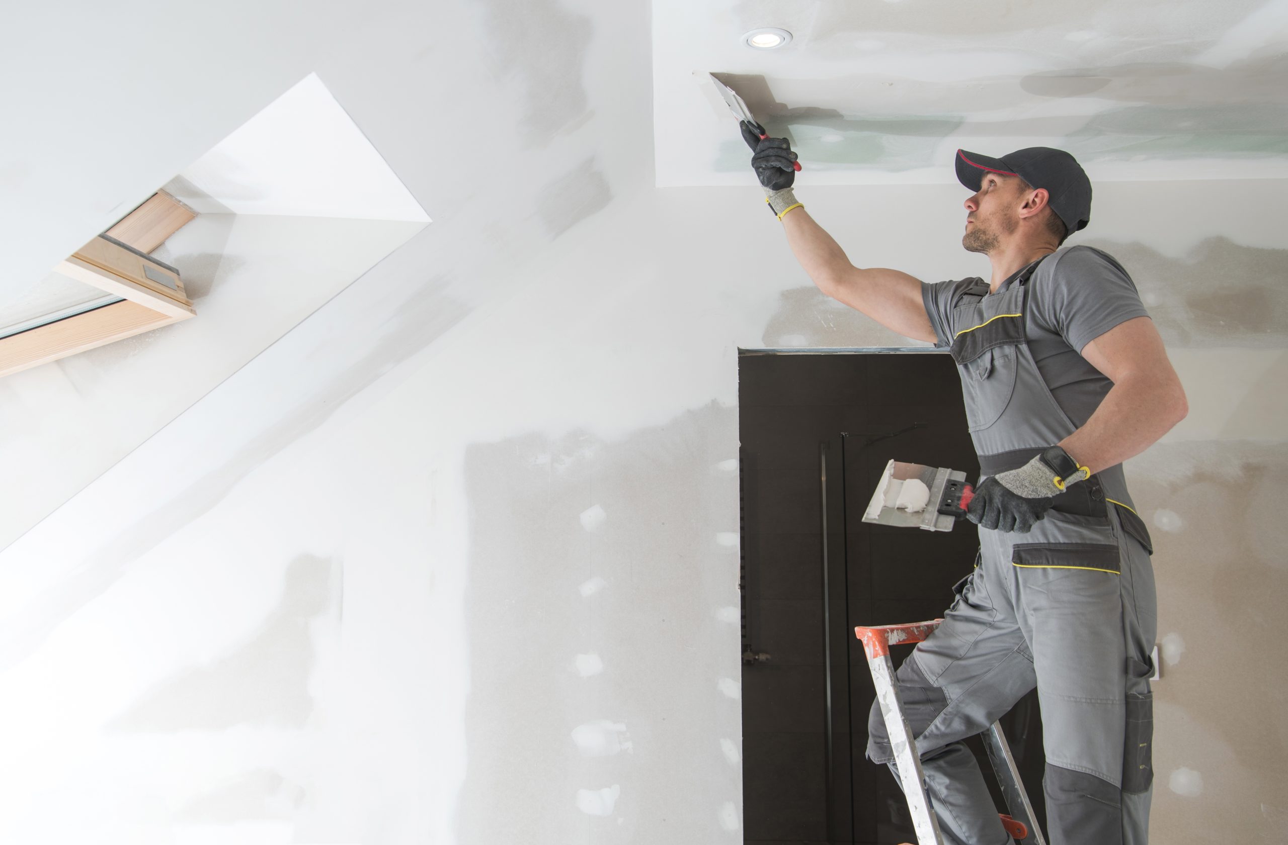 Drywall repair visual reference