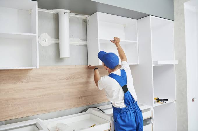 Cabinet installation image